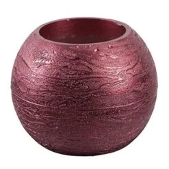 CANDLE BALL Set De 2 Bougies LED - Ø18,2 X H.9,5 Cm - Argent