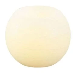 CANDLE BALL Set De 2 Bougies LED - Ø18,2 X H.9,5 Cm - Or