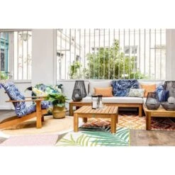 COTTON WOOD Cale-rein Coton Imprimé - H45 X 60 X 22/11 Cm - Blue Palm -TODAY || Disney || Fisher Price Soldes cotton wood cale rein coton imprime h45 x 60 x 22 11 cm blue palm 3700301153425 697886