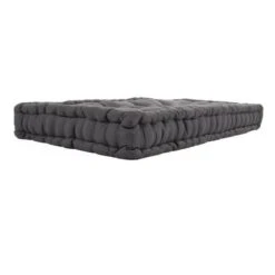COTTON WOOD Coussin De Palette 100 % Coton Uni - 60x120x10 Cm - Gris Anthracite -TODAY || Disney || Fisher Price Soldes cotton wood coussin de palette 100 coton uni 60x120x10 cm gris anthracite 3700301151025 697807