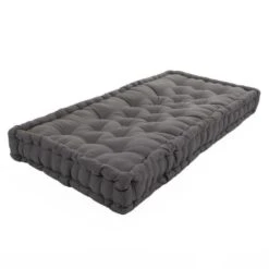 COTTON WOOD Coussin De Palette 100 % Coton Uni - 60x120x10 Cm - Gris Anthracite -TODAY || Disney || Fisher Price Soldes cotton wood coussin de palette 100 coton uni 60x120x10 cm gris anthracite 3700301151025 697808