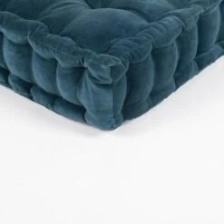 COTTON WOOD Coussin De Palette - 60 X 120 X 10 Cm - Velours Bleu Canard -TODAY || Disney || Fisher Price Soldes cotton wood coussin de palette 60 x 120 x 10 cm velours bleu canard 3700301151445 700236