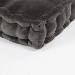 COTTON WOOD Coussin De Palette - 60 X 120 X 10 Cm - Velours Gris Anthracite -TODAY || Disney || Fisher Price Soldes cotton wood coussin de palette 60 x 120 x 10 cm velours gris anthracite 3700301151438 995522