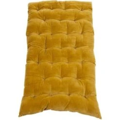 COTTON WOOD Futon Coton Velours - 60x120x5 Cm - Terracotta, Jaune Moutarde -TODAY || Disney || Fisher Price Soldes cotton wood futon coton velours 60x120x5 cm terracotta jaune moutarde 3700301148728 697789