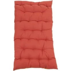 COTTON WOOD Futon Coton Velours - 60x120x5 Cm - Terracotta, Jaune Moutarde -TODAY || Disney || Fisher Price Soldes cotton wood futon coton velours 60x120x5 cm terracotta jaune moutarde 3700301148728 697791