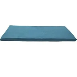 COTTON WOOD Futon Mousse Déhoussable Uni - 60x120x4 Cm - Bleu Canard -TODAY || Disney || Fisher Price Soldes cotton wood futon mousse dehoussable uni 60x120x4 cm bleu canard 3700301151100 697836