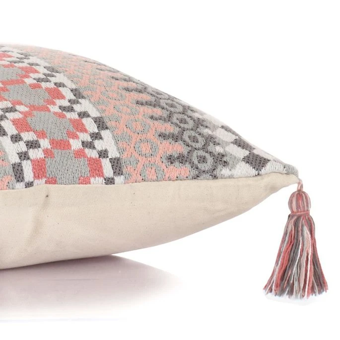 Coussin 2 Pcs 45 X 45 Cm Bohémien Multicolore 5 6 Coussin 2 Pcs 45 X 45 Cm Bohémien Multicolore 5 – Image 4