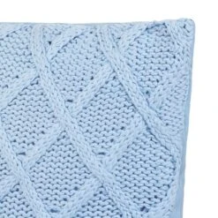 Coussin 2 Pcs Coton Tricoté Lourd 60 X 40 Cm Bleu Clair -TODAY || Disney || Fisher Price Soldes coussin 2 pcs coton tricote lourd 60 x 40 cm bleu clair 8718475572510 1271341