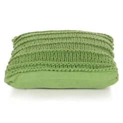 Coussin De Plancher Carré Coton Tricoté 60 X 60 Cm Vert -TODAY || Disney || Fisher Price Soldes coussin de plancher carre coton tricote 60 x 60 cm vert 8718475572305 730200