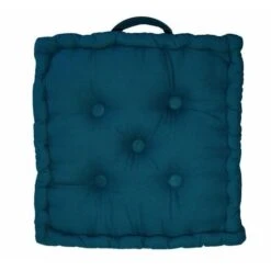 Coussin De Sol 100% Coton 40x40x9 Cm BLEU CANARD -TODAY || Disney || Fisher Price Soldes coussin de sol 100 coton 40x40x9 cm bleu canard 3700301136916 456115