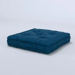 Coussin De Sol 100% Coton 40x40x9 Cm BLEU CANARD -TODAY || Disney || Fisher Price Soldes coussin de sol 100 coton 40x40x9 cm bleu canard 3700301136916 456117