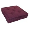 Coussin De Sol Grand Format 100% Coton 60x60x15 Cm AUBERGINE -TODAY || Disney || Fisher Price Soldes coussin de sol grand format 100 coton 60x60x15 cm aubergine 3700301135575 456146