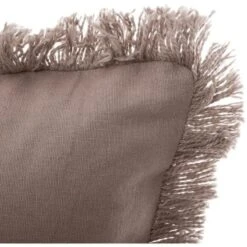 Coussin Frange - 30 X 50 Cm - Taupe -TODAY || Disney || Fisher Price Soldes coussin frange 30 x 50 cm taupe 3560238658529 731051