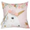 Coussin Licorne Rubans