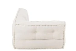 Coussin Siège D'angle Coton Blanc Linah 75 X 79 X 46 Cm -TODAY || Disney || Fisher Price Soldes coussin siege d angle coton blanc linah 75 x 79 x 46 cm 5400924229252 1337805