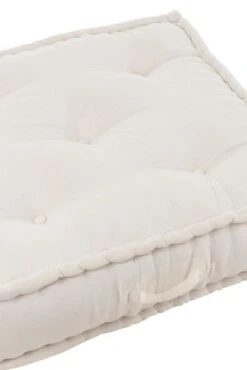 Coussin Siège Plat Coton Blanc Cicile 80 X 80 X 20 Cm -TODAY || Disney || Fisher Price Soldes coussin siege plat coton blanc cicile 80 x 80 x 20 cm 5400924229276 1337878