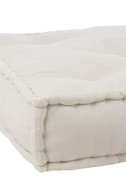 Coussin Siège Plat Coton Blanc Cicile 80 X 80 X 20 Cm -TODAY || Disney || Fisher Price Soldes coussin siege plat coton blanc cicile 80 x 80 x 20 cm 5400924229276 1337879