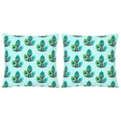 Coussins Imprimés 2 Pcs Multicolore 40x40 Cm Coton 6