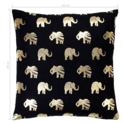 Coussins Imprimés à Film 2 Pcs Noir Et Doré 40x40 Cm Coton 2 -TODAY || Disney || Fisher Price Soldes coussins imprimes a film 2 pcs noir et dore 40x40 cm coton 8719883866413 1278433