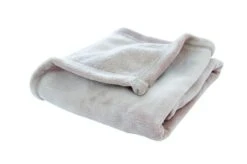 Couverture Microfibre Microlon Nougat Doux Nid