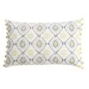 DEKO & CO Coussin Imprimé Et Déhoussable Hanna All-Over - 30 X 50 Cm