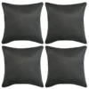 Housse De Coussin 4 Pcs 50x50 Cm Polyester Faux Daim Anthracite -TODAY || Disney || Fisher Price Soldes housse de coussin 4 pcs 50x50 cm polyester faux daim anthracite 3666722457163 769173
