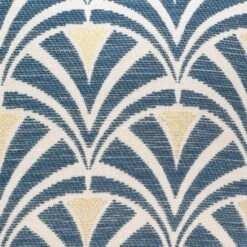 Housse De Coussin Chenille Art Déco Polyester, Coton, Viscose Et Autre - 40x40 Cm - Bleu Moyen -TODAY || Disney || Fisher Price Soldes housse de coussin chenille art deco polyester coton viscose et autre 40x40 cm bleu moyen 3560238665237 1005076