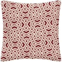 Housse De Coussin Chenille Kalei - 40 X 40 Cm - Terracotta