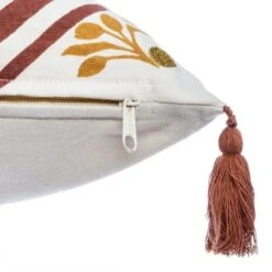 Housse De Coussin Hindou Brodé - 40 X 40 Cm - Jaune Ocre -TODAY || Disney || Fisher Price Soldes housse de coussin hindou brode 40 x 40 cm jaune ocre 3560238696736 752686