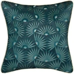 Housse De Coussin Velours - 40 X 40 Cm - Or Feel