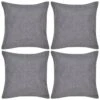 Housses De Coussin 4 Pcs Aspect De Lin Anthracite 40x40 Cm -TODAY || Disney || Fisher Price Soldes housses de coussin 4 pcs aspect de lin anthracite 40x40 cm 3666722457484 768956