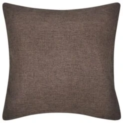 Housses De Coussin 4 Pcs Aspect De Lin Marron 40x40 Cm -TODAY || Disney || Fisher Price Soldes housses de coussin 4 pcs aspect de lin marron 40x40 cm 3666722467216 736027