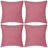 Housses De Coussin 4 Pcs Coton Rose 40x40 Cm -TODAY || Disney || Fisher Price Soldes housses de coussin 4 pcs coton rose 40x40 cm 3666722457521 768944