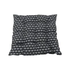 JARDIN PRIVE Assise Matelas 9 Cap Helsinki Noir - 46x46x6 Cm