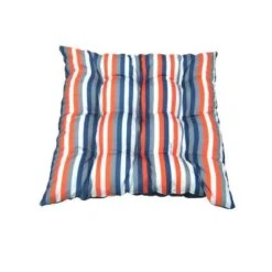 JARDIN PRIVE Assise Matelas 9 Cap Manon Marine - 46x46x6 Cm