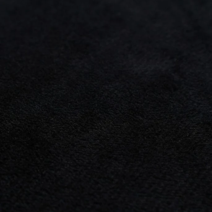 Jeu De Coussin 2 Pcs Velours 45 X 45 Cm Noir 5 Jeu De Coussin 2 Pcs Velours 45 X 45 Cm Noir – Image 3