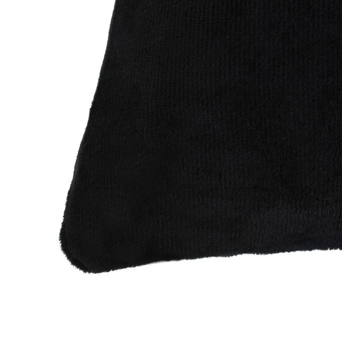 Jeu De Coussin 2 Pcs Velours 45 X 45 Cm Noir 7 Jeu De Coussin 2 Pcs Velours 45 X 45 Cm Noir – Image 5