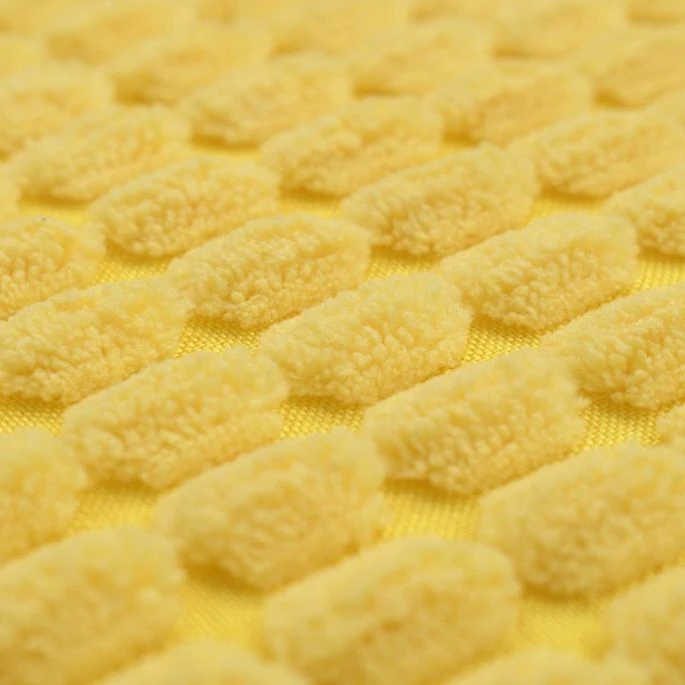 Jeu De Coussin 2 Pcs Velours 60 X 60 Cm Jaune 4 Jeu De Coussin 2 Pcs Velours 60 X 60 Cm Jaune – Image 2