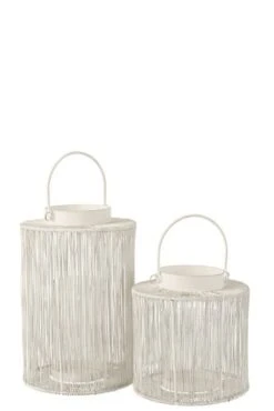 Lanterne Moyenne Métal Blanc Leyla H 38.5 Cm -TODAY || Disney || Fisher Price Soldes lanterne moyenne metal blanc leyla h 38 5 cm 5400924220914 1324756