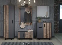 Miroir Mural Avec étagère Mélaminé Gris Mat Yanis -TODAY || Disney || Fisher Price Soldes miroir mural avec etagere melamine gris mat yanis 4251585565439 1087808