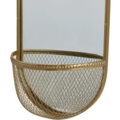 Miroir Mural Ovale Avec Panier Métal Doré Vald -TODAY || Disney || Fisher Price Soldes miroir mural ovale avec panier metal dore volg 3248117188151 413883