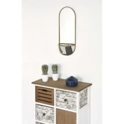 Miroir Mural Ovale Avec Panier Métal Doré Vald -TODAY || Disney || Fisher Price Soldes miroir mural ovale avec panier metal dore volg 3248117188151 413885