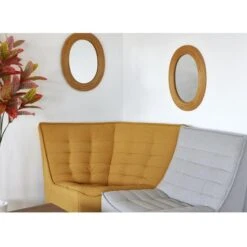 Miroir Mural Ovale Rotin Beige Ouvop -TODAY || Disney || Fisher Price Soldes miroir mural ovale rotin beige baden 3248117182173 413877