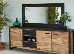 Miroir Mural Rectangulaire Acacia Massif Et Métal Noir Zayane -TODAY || Disney || Fisher Price Soldes miroir mural rectangulaire acacia massif et metal noir zayane 3248119119306 1021880