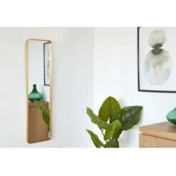 Miroir Mural Rectangulaire Métal Doré Noret H 120 Cm -TODAY || Disney || Fisher Price Soldes miroir mural rectangulaire metal dore stern 3248117183156 532441