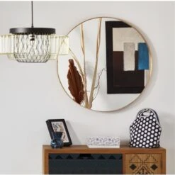 Miroir Mural Rond Métal Doré Sheran D 50 Cm -TODAY || Disney || Fisher Price Soldes miroir mural rond metal dore melk d 50 cm 3248117181152 532436