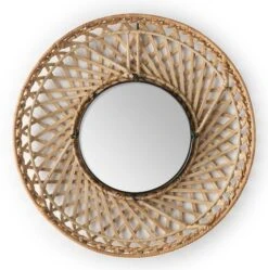 Miroir Mural Rond Osier Naturel Gaell D 50 Cm -TODAY || Disney || Fisher Price Soldes miroir mural rond osier naturel d 50 cm 8435471837145 574024