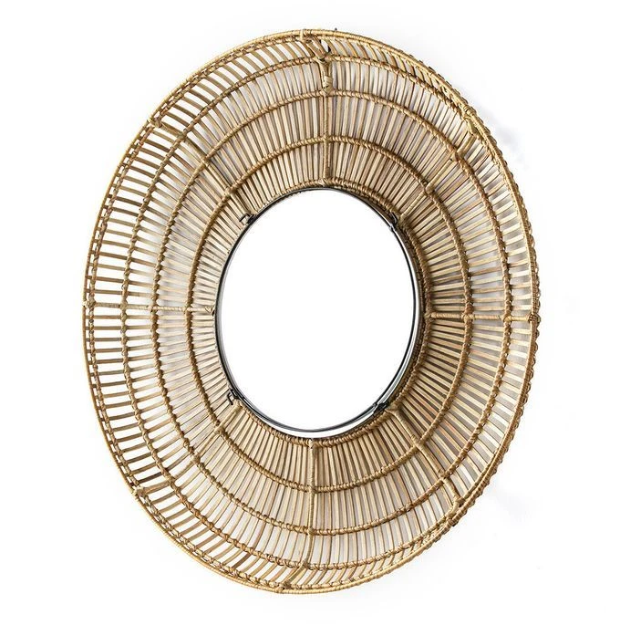 Miroir Mural Rond Osier Naturel Gaell D 90 Cm 3 Miroir Mural Rond Osier Naturel Gaell D 90 Cm