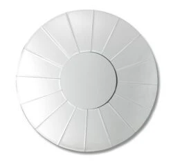 Miroir Mural Rond Transparent Azurka D 100 Cm
