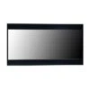 Miroir Rectangulaire Bois Laqué Noir Quinze